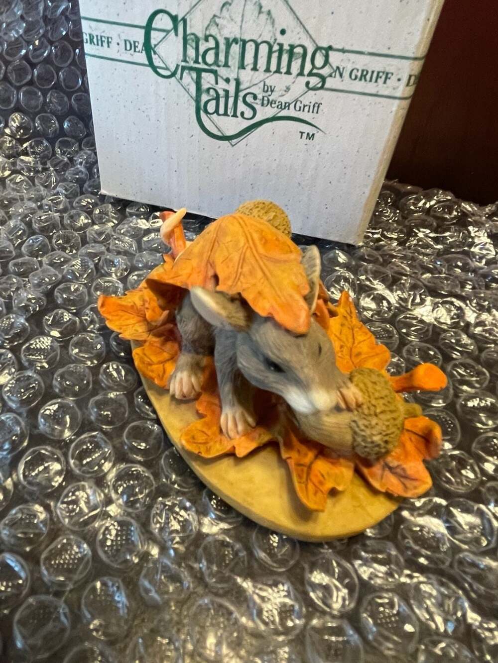 Charming Tails by Dean Griff 'Fall Frolicking' Mouse Figurine 85401